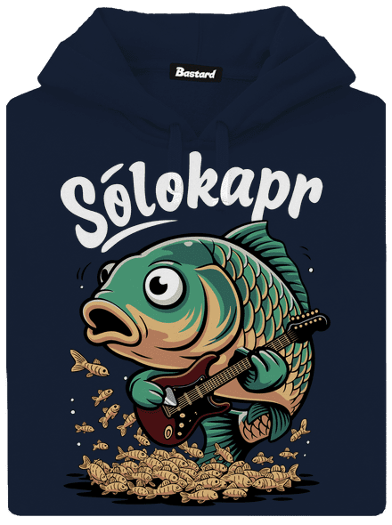 Sólokapr pánská mikina klokanka Navy