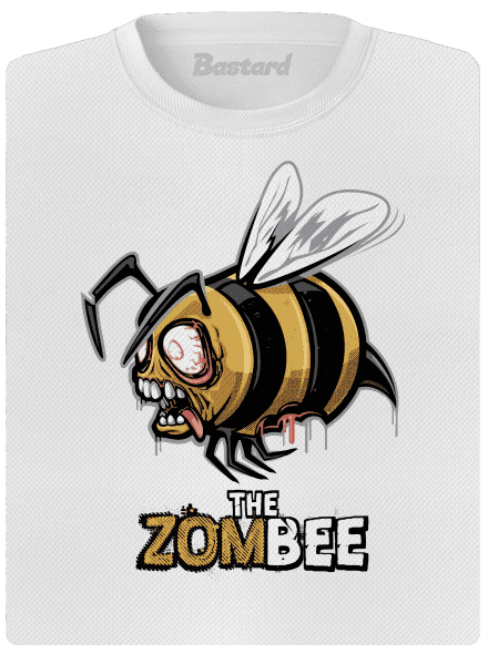 ZomBee - žlutá dámské sportovní tričko White