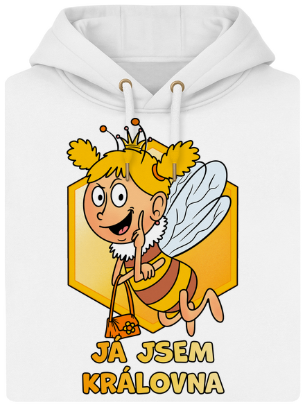 Včelí královna unisex mikina premium Snowwhite
