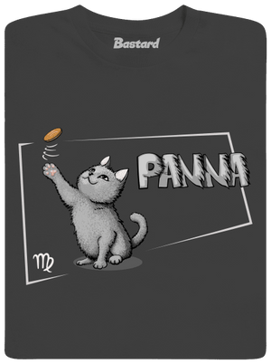 Kočičí horoskop: Panna pánské dlouhý rukáv Dark Grey