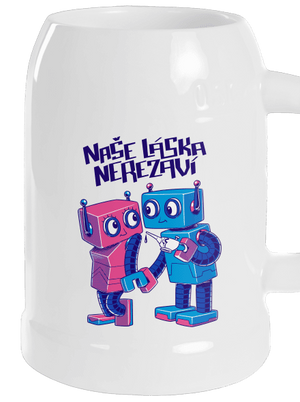 Roboti půllitr White