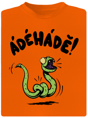 Ádéhádě dětské sportovní tričko Neon Orange