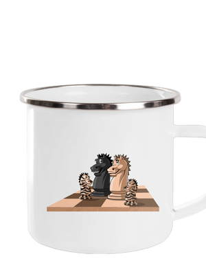 Šachová rodina plecháček White