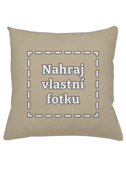 Vlastní potisk polštář Beige