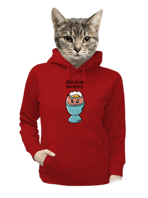 Naměkko dámská mikina klokanka Red Mal