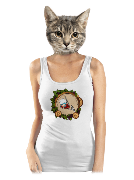 Vinný horoskop: Vodnář dámské tílko klasické White