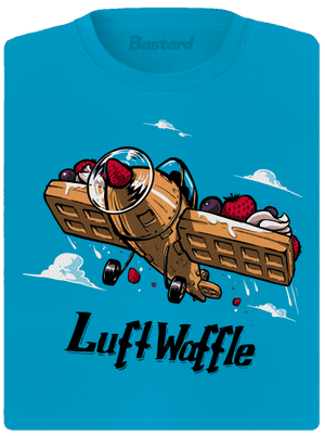 Luftwaffle dámské sportovní tričko Blue Atol