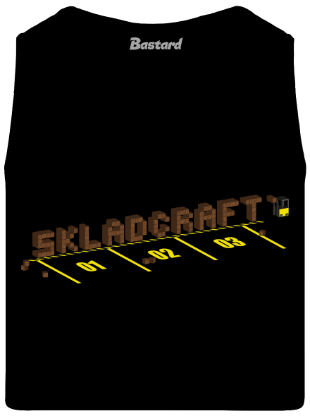 Skladcraft pánské tílko Black