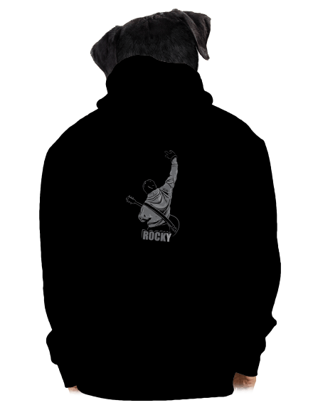 Rocky pánská mikina na zip Black