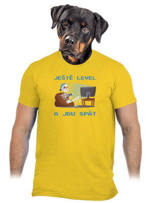 Ještě level pánské tričko Gold