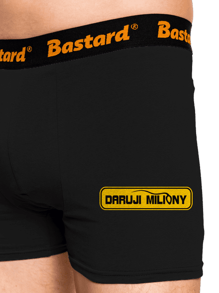 Miliony boxerky Black