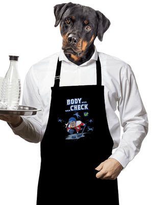 Body check zástěra Black