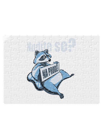 Mýval puzzle White