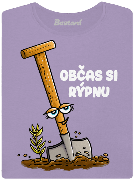 Občas si rýpnu dámské tričko s lemem Lavender