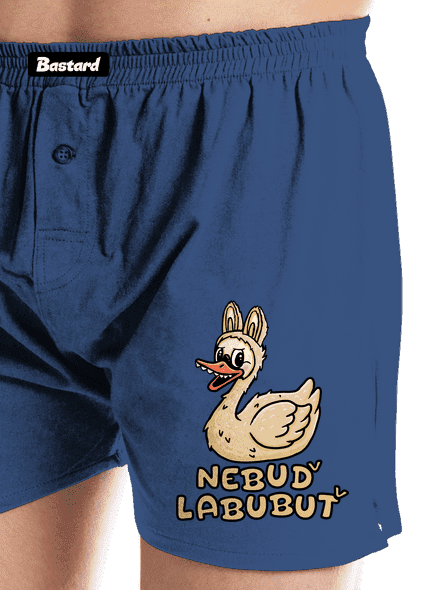 Nebuď labubuť pánské trenky Blue