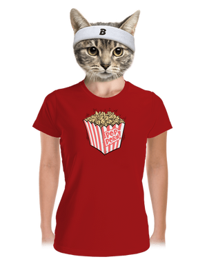 Popporn dámské sportovní tričko Red Mal