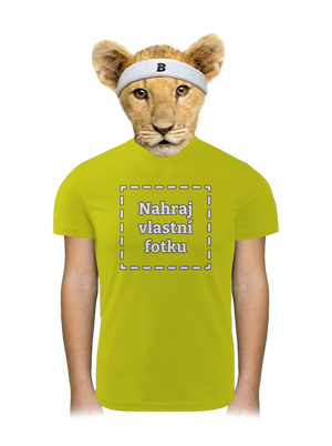 Vlastní potisk dětské sportovní tričko Neon Yellow