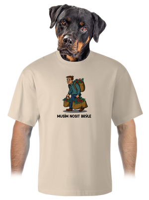 unisex tričko oversized