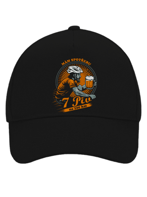 Spotřeba 7 na 100 kšiltovka baseballka Black