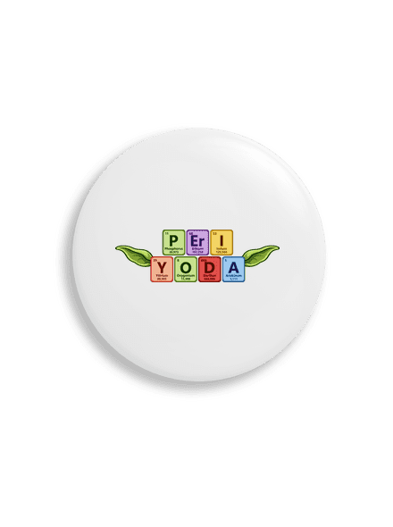 Periodický Yoda placka uni