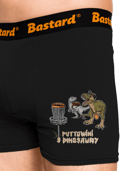 Puttování s dinosaury boxerky Black