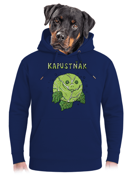 Kapustňák unisex mikina premium Navy
