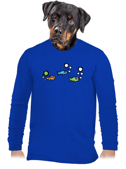 Nehoda pánské dlouhý rukáv Royal Blue