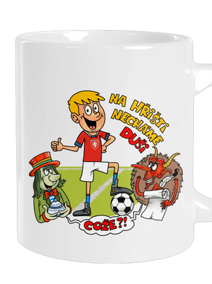 Na hřišti necháme duši velký hrnek White