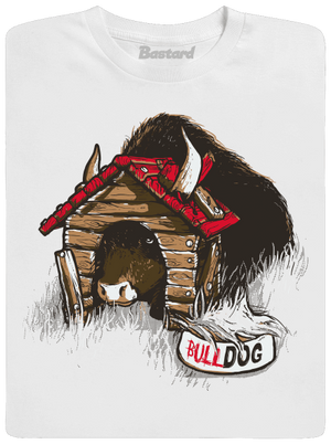 Bulldog pánské dlouhý rukáv White