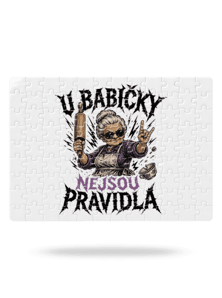 U babičky puzzle White