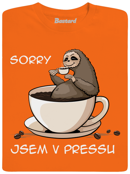 V pressu pánské tričko Orange
