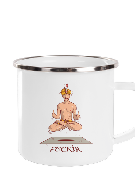 Fuckír plecháček White