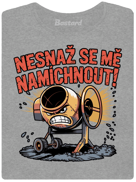 Míchačka dámské tričko Dark Gray Melange