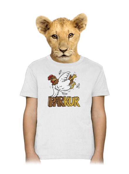 Parkur dětské tričko White