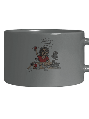 Kabinet hrnek makronka Grey Macaron