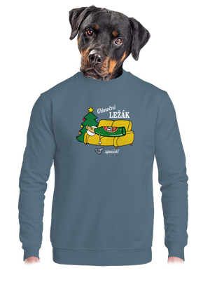 unisex mikina bez kapuce