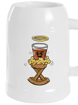 Panáček v jesličkách půllitr White