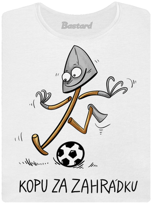 Kopu za zahrádku  dámské tričko s lemem White