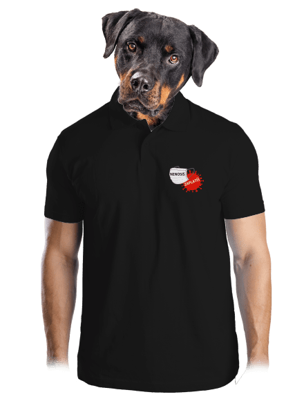 Nenosíš zaplatíš pánská polokošile Black