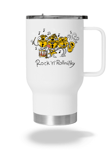 Rock 'n' rollničky termohrnek White