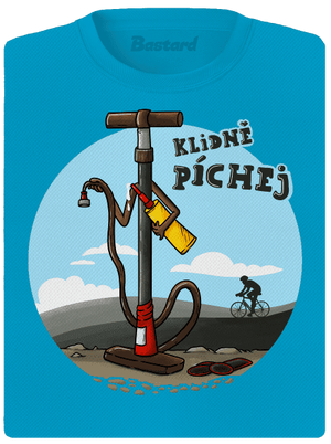 Klidně píchej dámské sportovní tričko Blue Atol