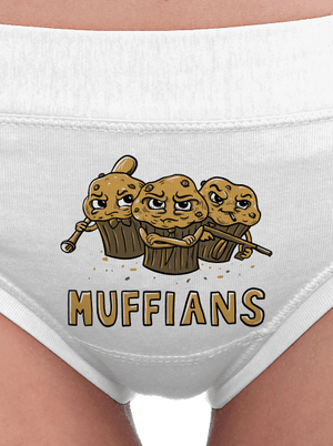 Muffians dámské kalhotky White