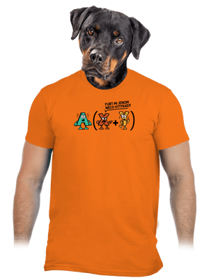 Vytýkání před závorku pánské tričko Orange