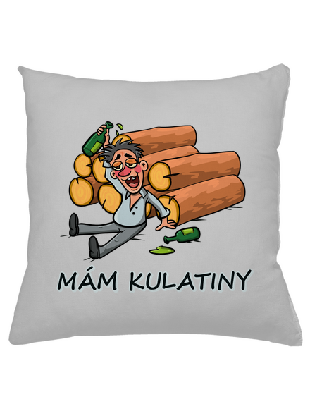Mám kulatiny polštář Pacific Grey