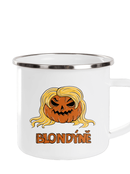 Blondýně plecháček White