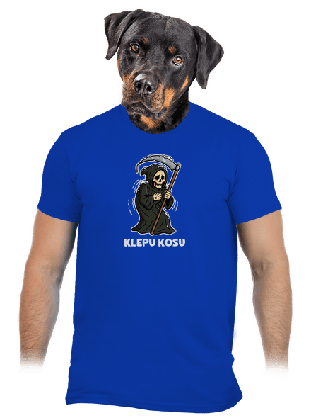 Klepu kosu pánské tričko Royal Blue