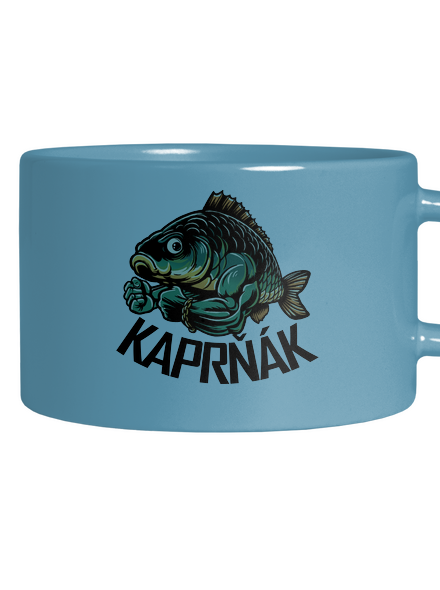 Kaprňák hrnek makronka Blue Macaron
