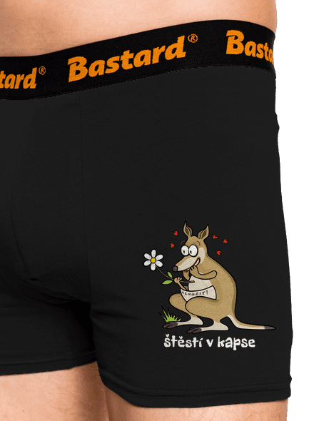 Štěstí v kapse boxerky Black