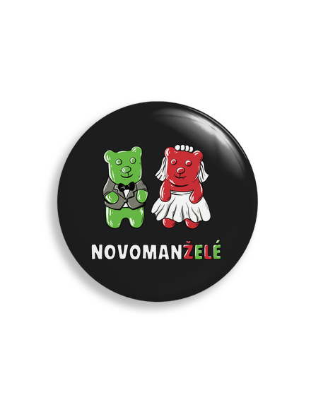 Novomanželé z želé placka uni