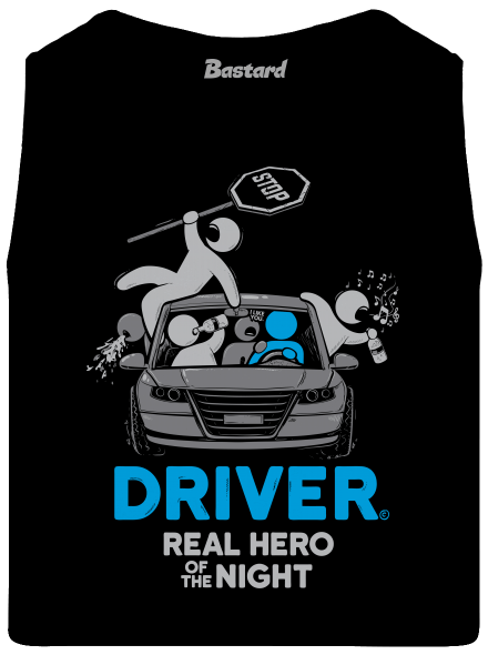 Driver pánské tílko Black